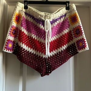 Farm Rio Crochet Shorts
